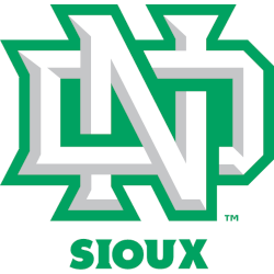 North Dakota Fighting Hawks Alternate Logo 2012 - 2016